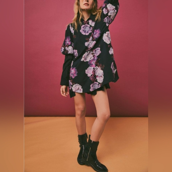 Free people Maye Poplin Tunic S - Picture 1 of 15